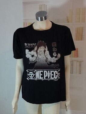 Ripple Junction Black One Piece Graphic Tee